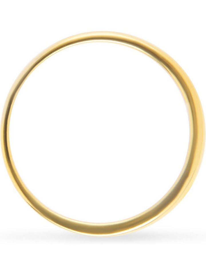 FAVS Fingerring FAVS Mädchen-Taufring 375er Gelbgold 1 Rubin, Rubin von FAVS