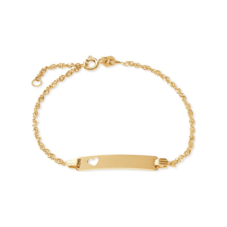 FAVS I.D.-Armband 88443152 375er Gelbgold von FAVS