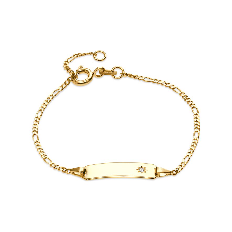 FAVS Little Friends I.D.-Armband 88473264 375er Gelbgold von FAVS Little Friends