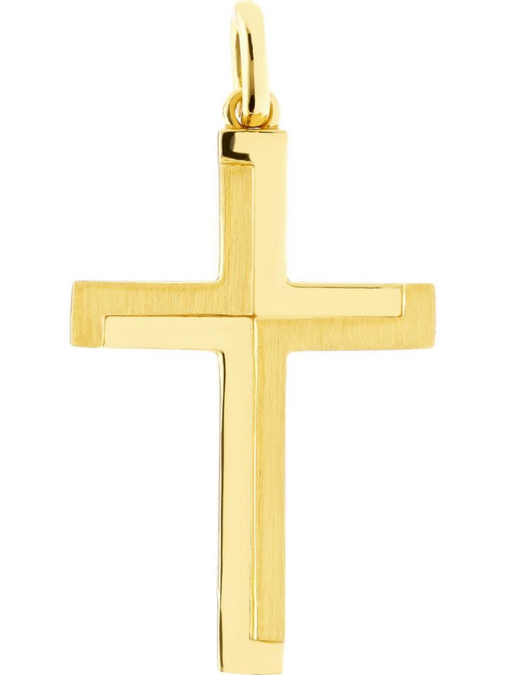 FAVS Kettenanhänger FAVS Damen-Anhänger 925er Silber Kreuz von FAVS