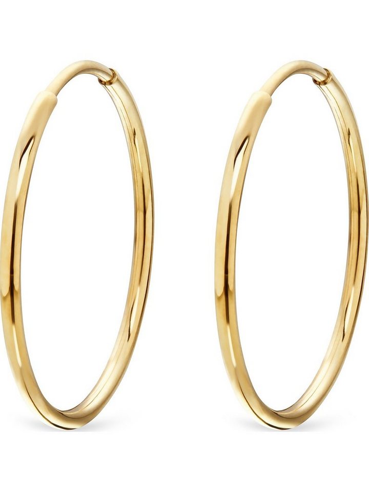 FAVS Paar Creolen FAVS Damen-Creolen 375er Gelbgold (Paar) von FAVS