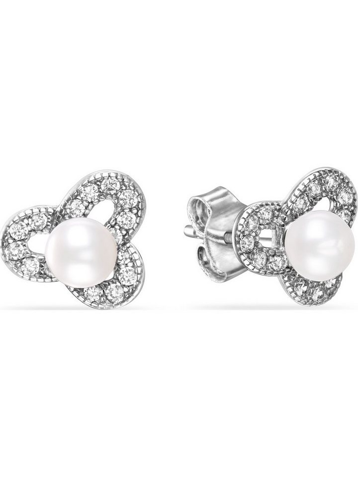 FAVS Paar Ohrstecker FAVS Damen-Ohrstecker 925er Silber 30 Zirkonia von FAVS