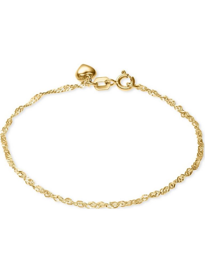 FAVS Silberarmband FAVS Damen-Armband 375er Gelbgold von FAVS