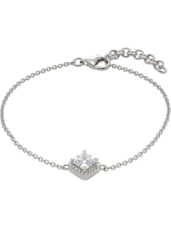 FAVS Silberarmband FAVS Damen-Armband 925er Silber 2 Zirkonia von FAVS