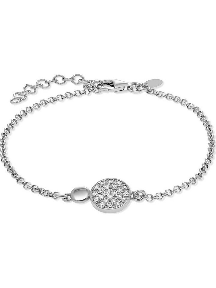 FAVS Silberarmband FAVS Damen-Armband 925er Silber 25 Zirkonia, Modern von FAVS