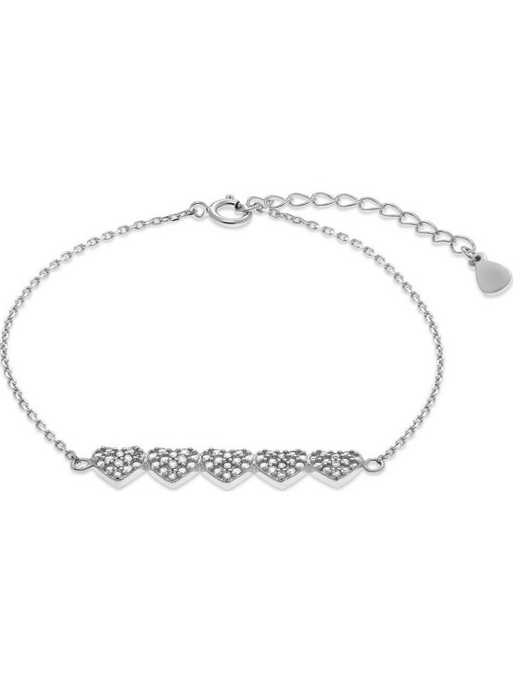 FAVS Silberarmband FAVS Damen-Armband 925er Silber 60 Zirkonia, Klassisch von FAVS