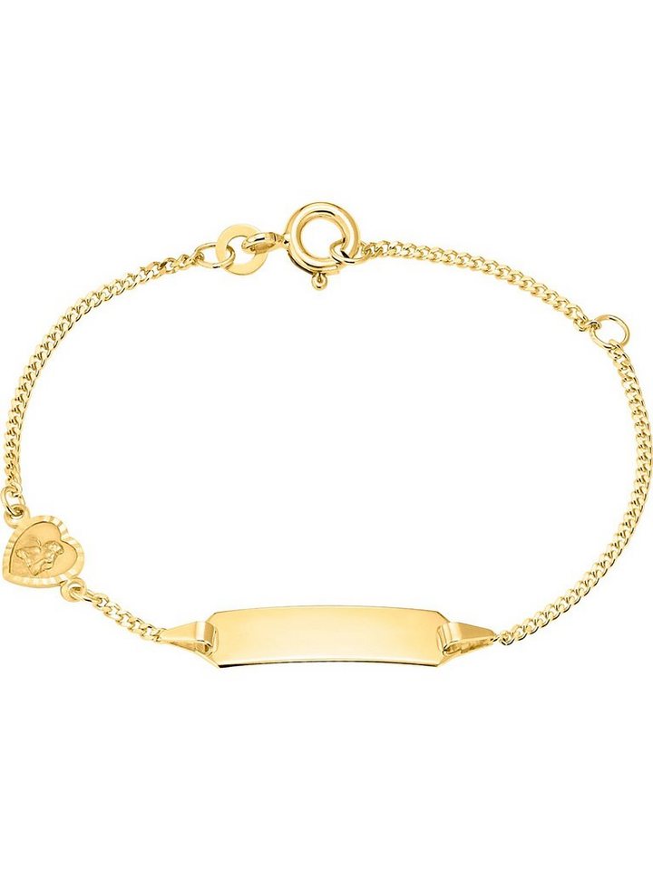 FAVS Silberarmband FAVS Mädchen-I.D.-Armband 333er Gelbgold von FAVS