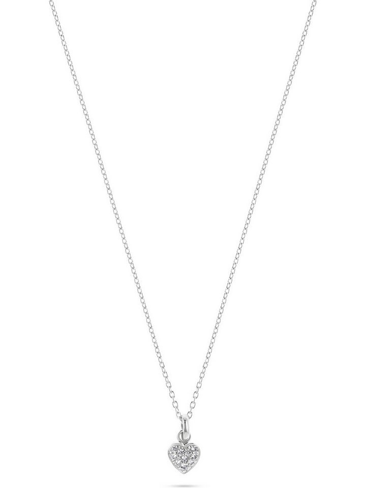 FAVS Silberkette FAVS Damen-Kette 925er Silber, Farbstein 10 Zirkon von FAVS