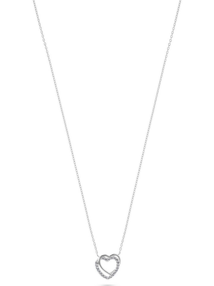 FAVS Silberkette FAVS Damen-Kette 925er Silber, Farbstein 21 Zirkon von FAVS