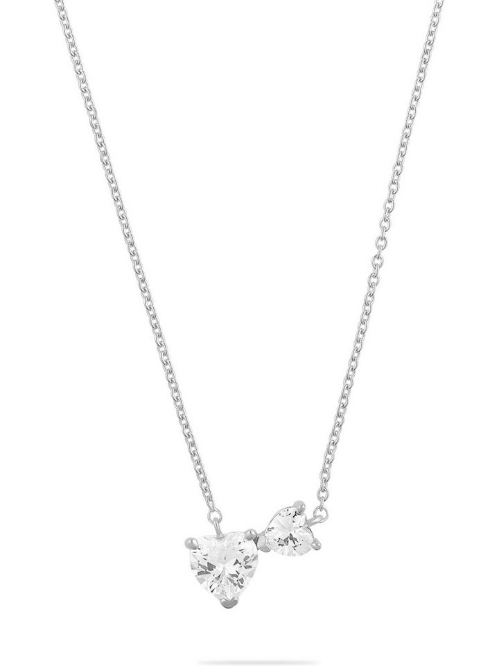 FAVS Silberkette FAVS Damen-Kette 925er Silber 1 Zirkonia von FAVS