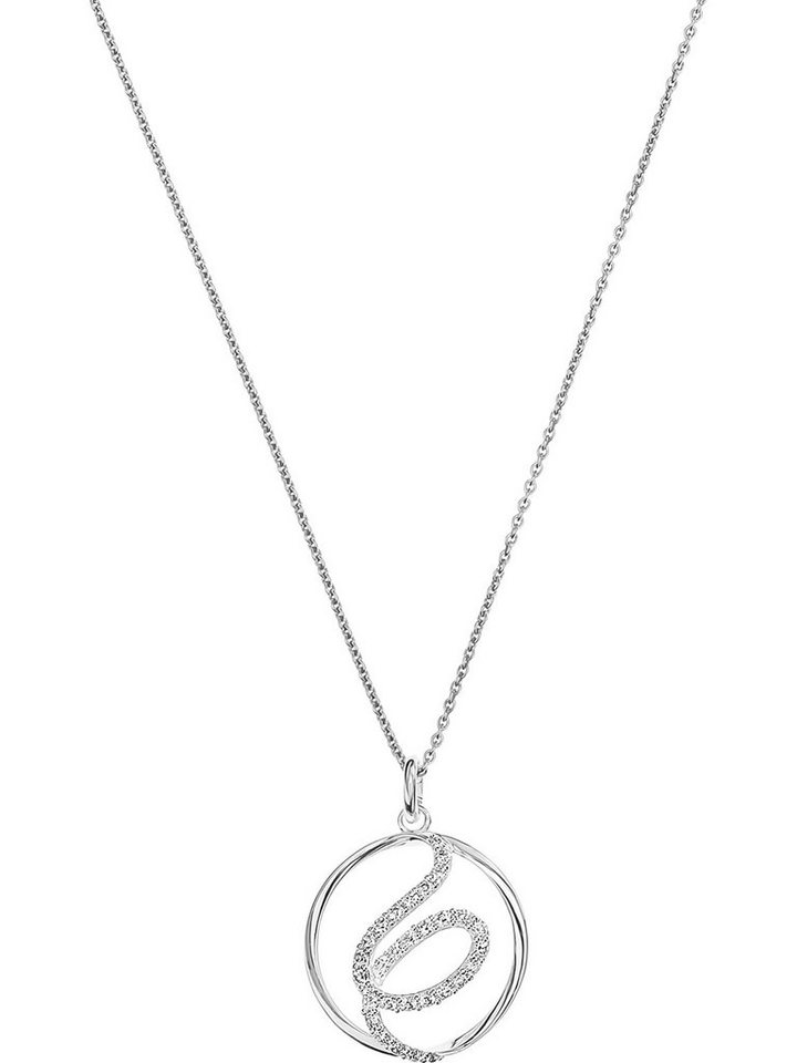 FAVS Silberkette FAVS Damen-Kette 925er Silber 32 Zirkonia von FAVS