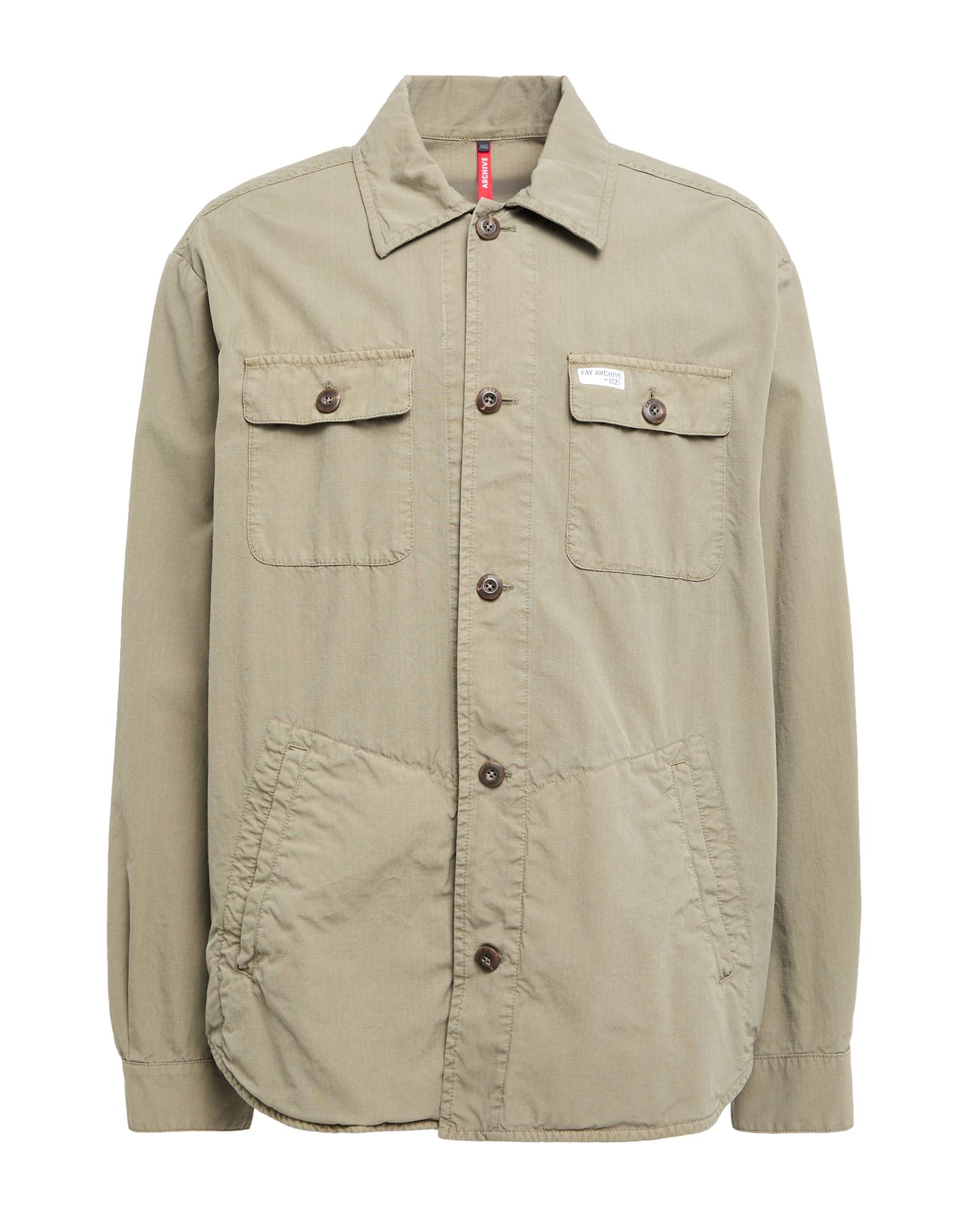 FAY ARCHIVE Hemd Herren Militärgrün von FAY ARCHIVE