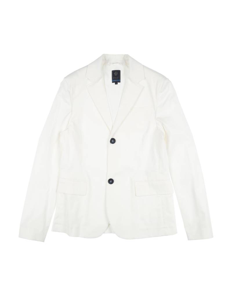 FAY Blazer Kinder Weiß von FAY