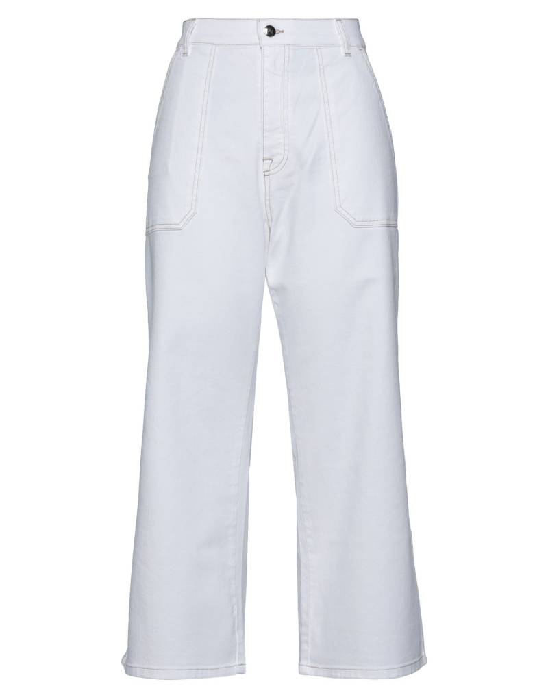 FAY Hose Damen Weiß von FAY