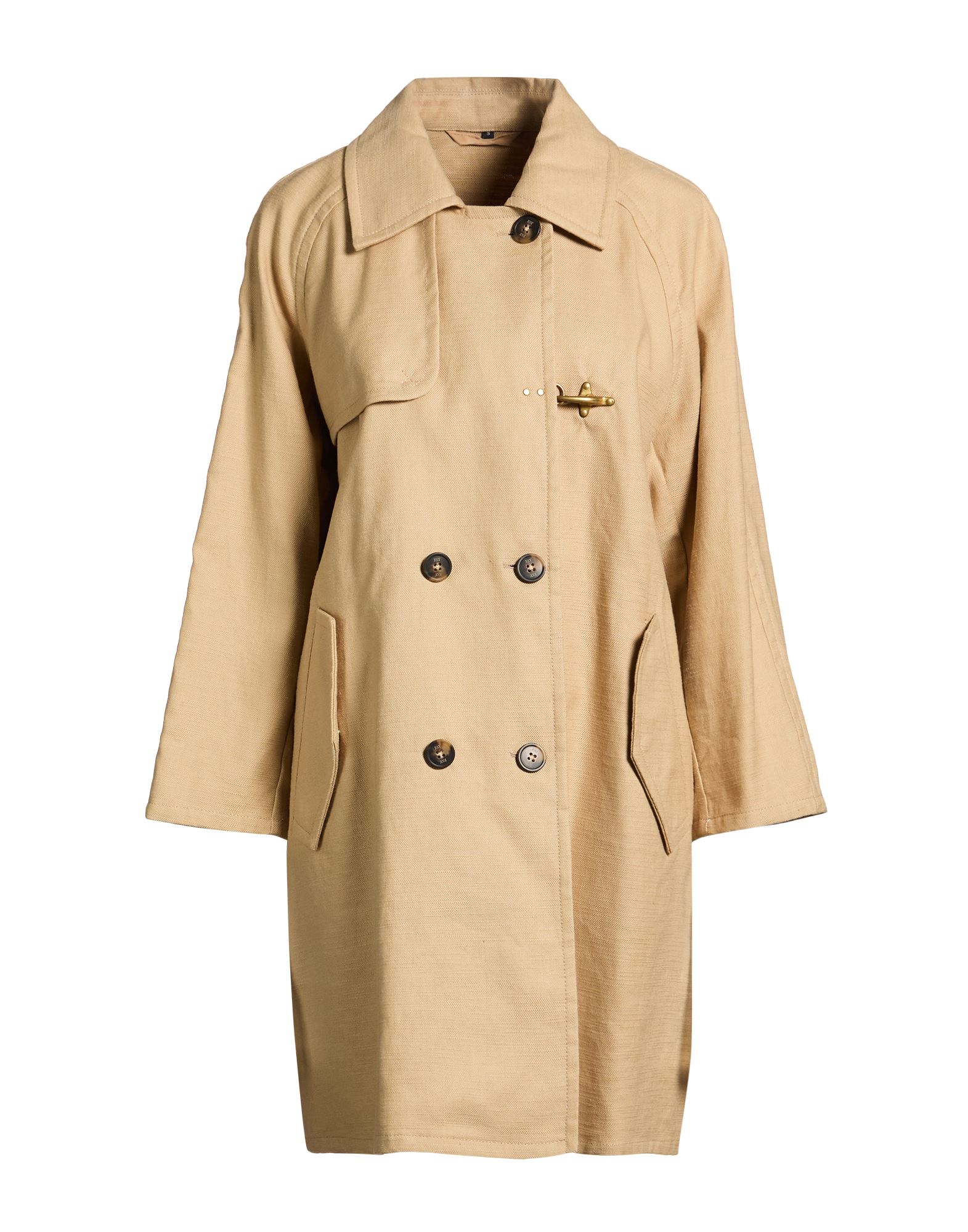 FAY Jacke, Mantel & Trenchcoat Damen Beige von FAY