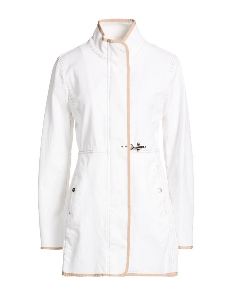 FAY Jacke, Mantel & Trenchcoat Damen Off white von FAY
