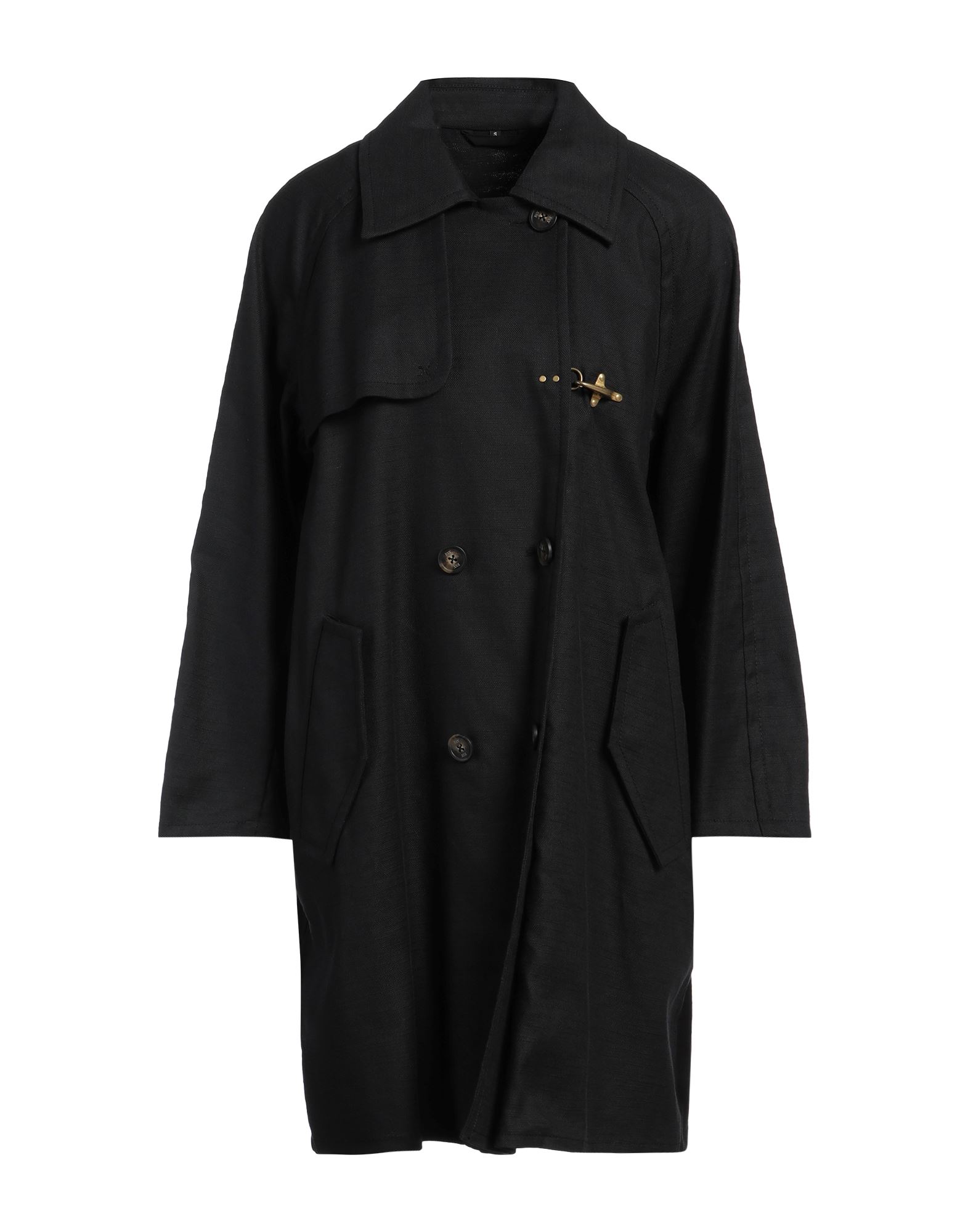 FAY Jacke, Mantel & Trenchcoat Damen Schwarz von FAY