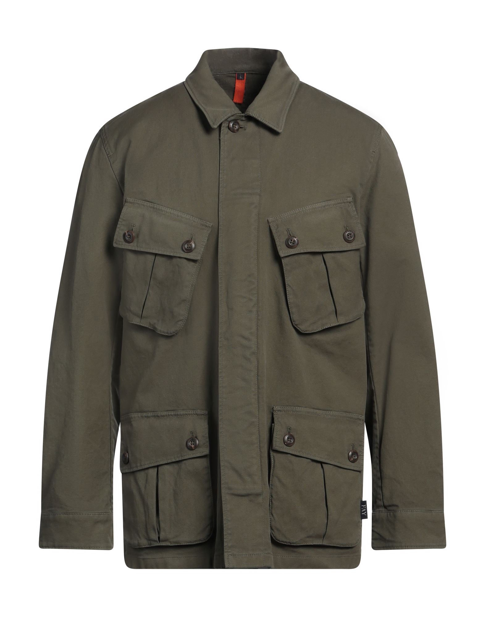 FAY Jacke & Anorak Herren Militärgrün FAY Jacke & Anorak Herren Militärgrün von FAY