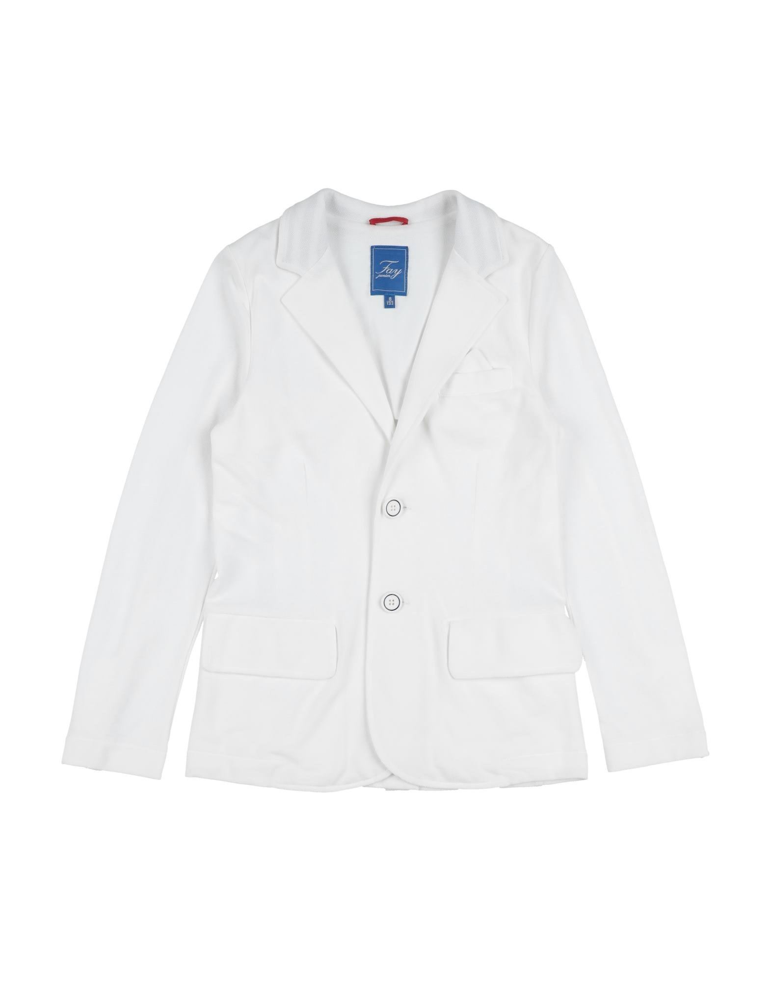 FAY Blazer Kinder Weiß von FAY