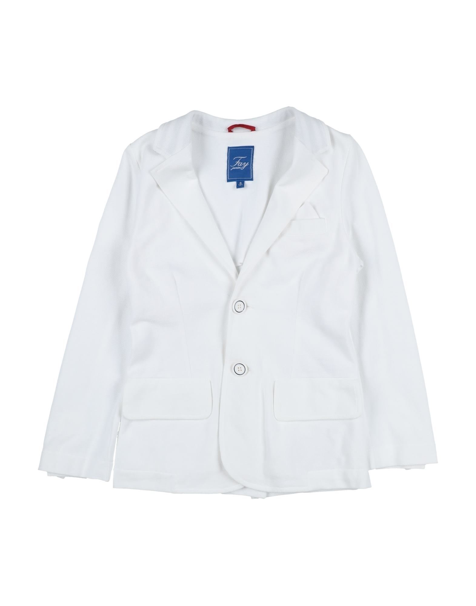 FAY Blazer Kinder Weiß von FAY