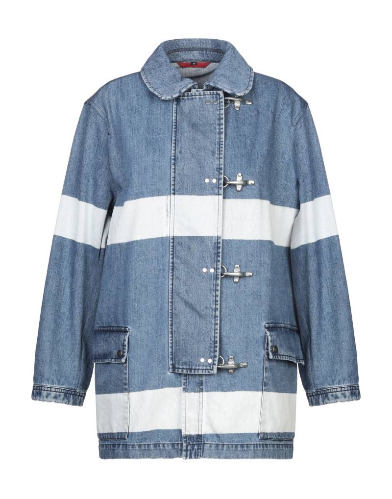 FAY Jeansjacke/-mantel Damen Blau FAY Jeansjacke/-mantel Damen Blau von FAY