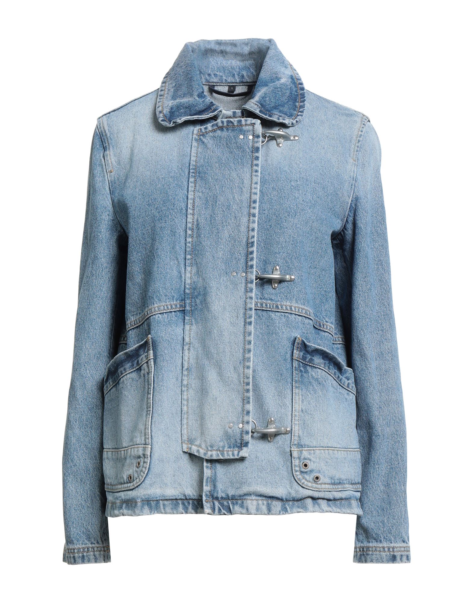 FAY Jeansjacke/-mantel Damen Blau von FAY