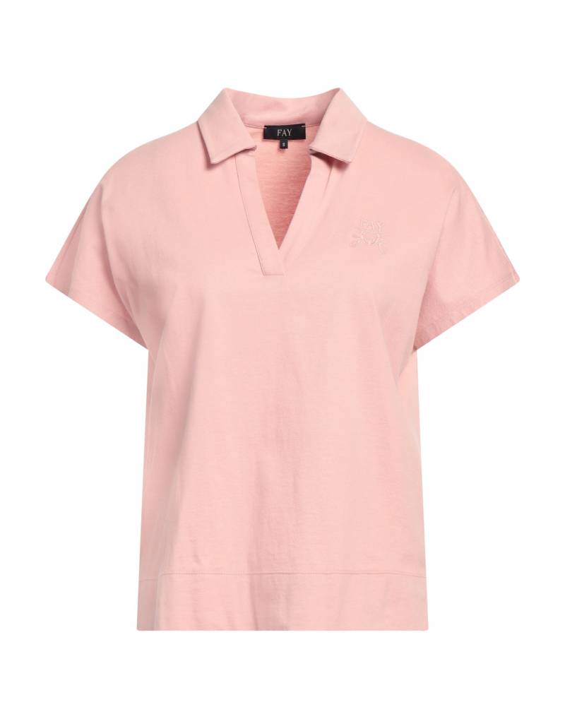 FAY Poloshirt Damen Antikrosa FAY Poloshirt Damen Antikrosa von FAY