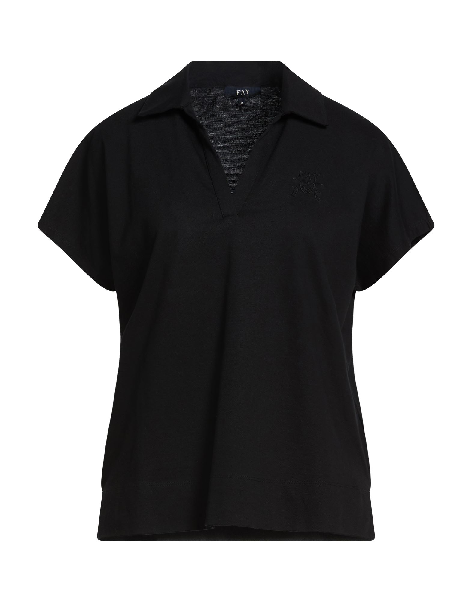FAY Poloshirt Damen Schwarz FAY Poloshirt Damen Schwarz von FAY