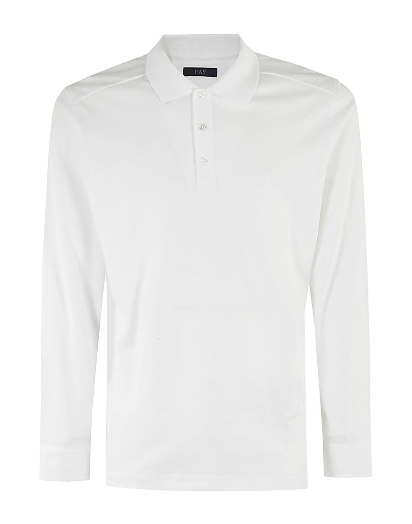 FAY Poloshirt Herren Weiß von FAY