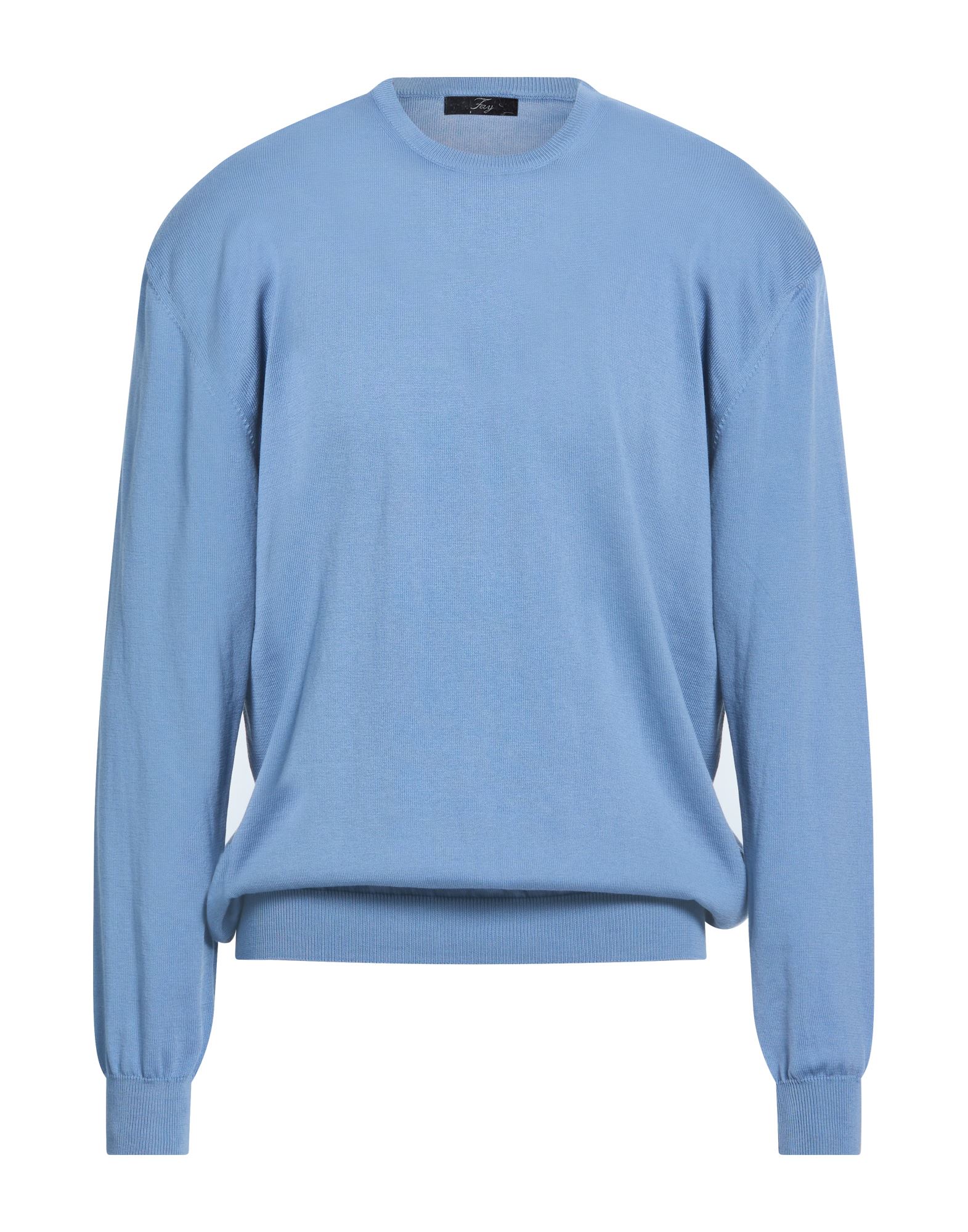 FAY Pullover Herren Azurblau von FAY