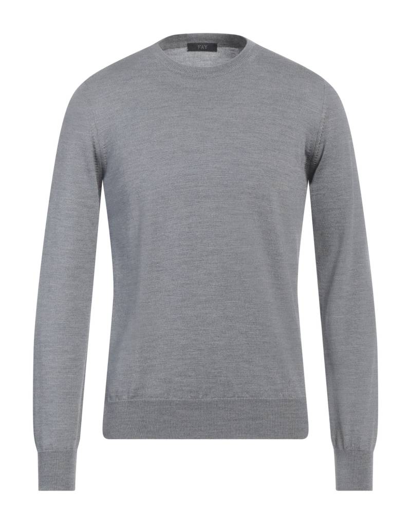 FAY Pullover Herren Hellgrau von FAY