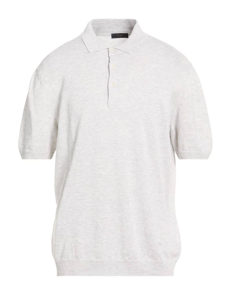 FAY Pullover Herren Hellgrau von FAY