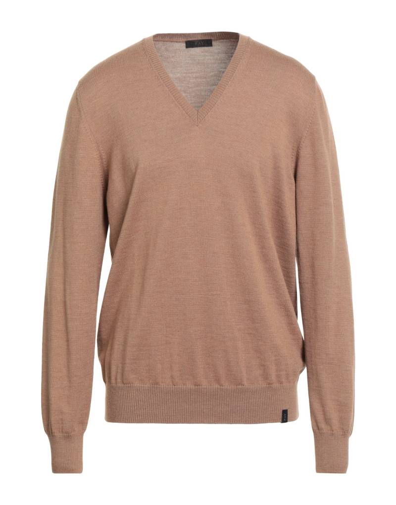 FAY Pullover Herren Kamel von FAY