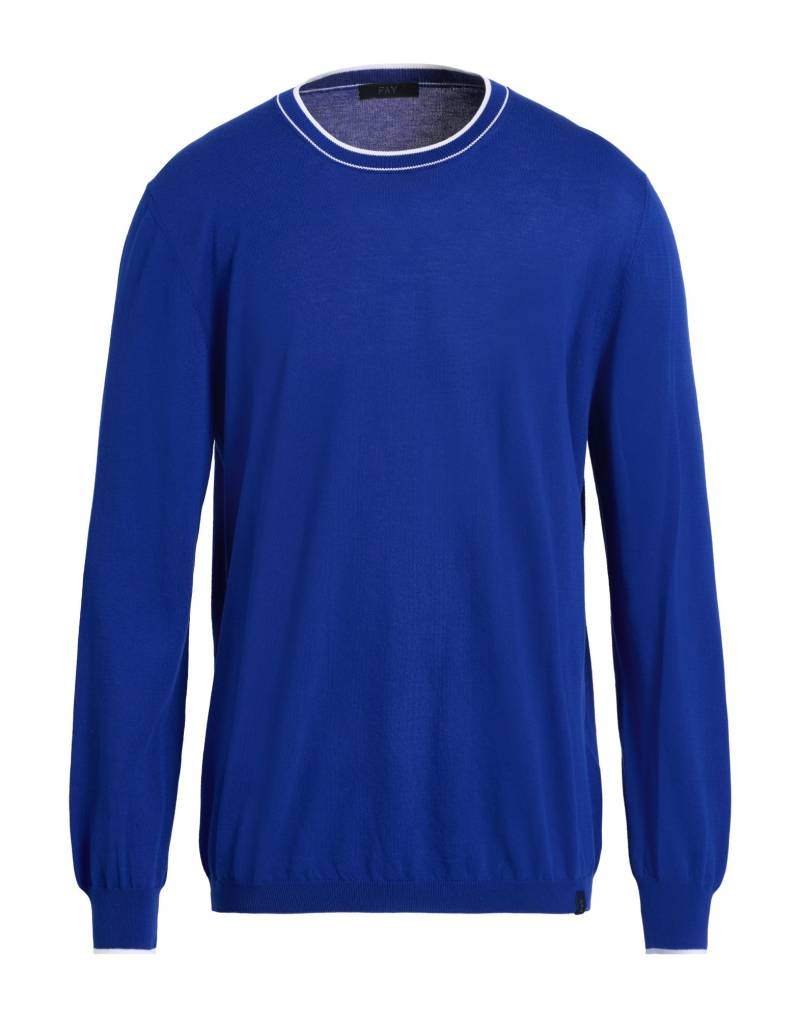 FAY Pullover Herren Königsblau von FAY
