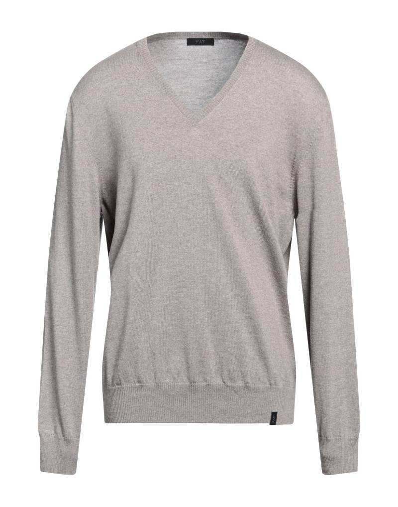 FAY Pullover Herren Maulwurfsgrau von FAY