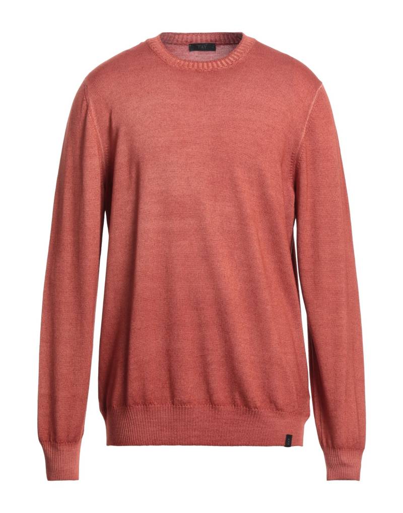 FAY Pullover Herren Rostrot von FAY