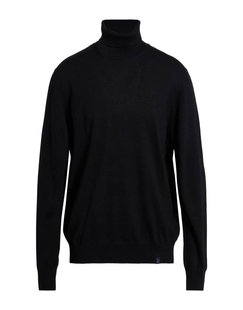 FAY Rollkragenpullover Herren Schwarz von FAY