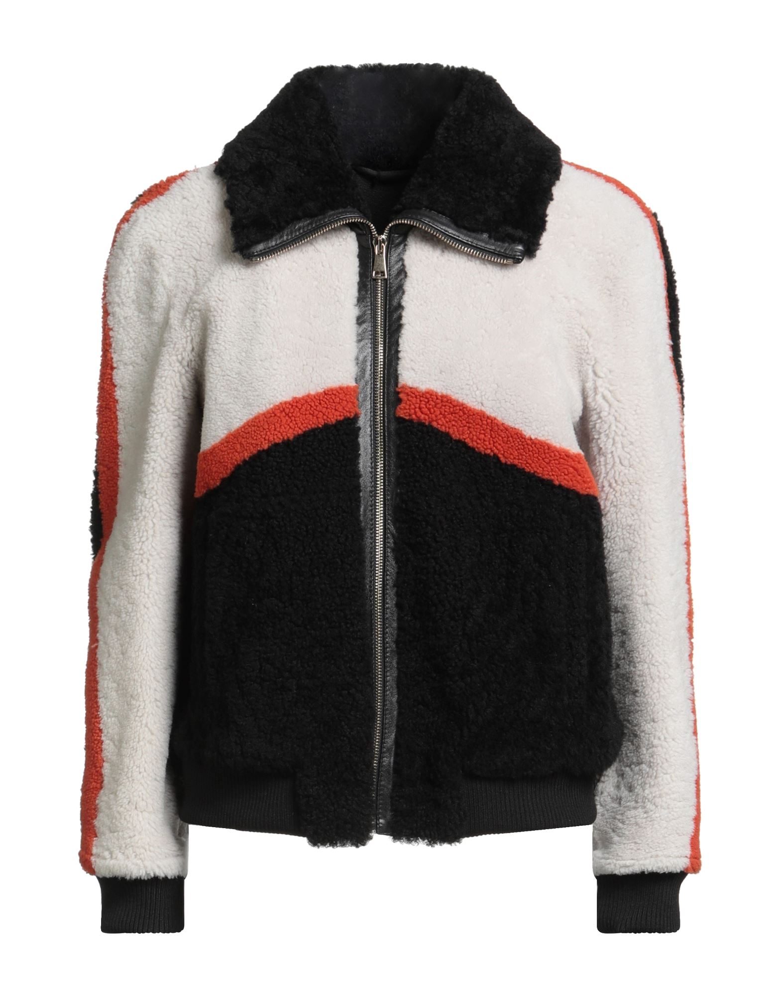 FAY Shearling- & Kunstfell Damen Hellgrau von FAY