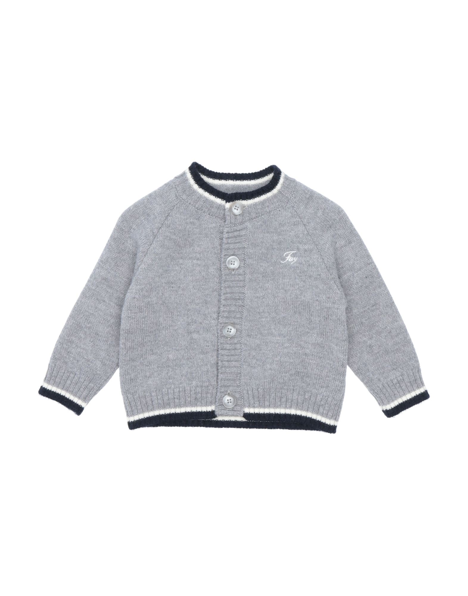 FAY Strickjacke Kinder Grau von FAY