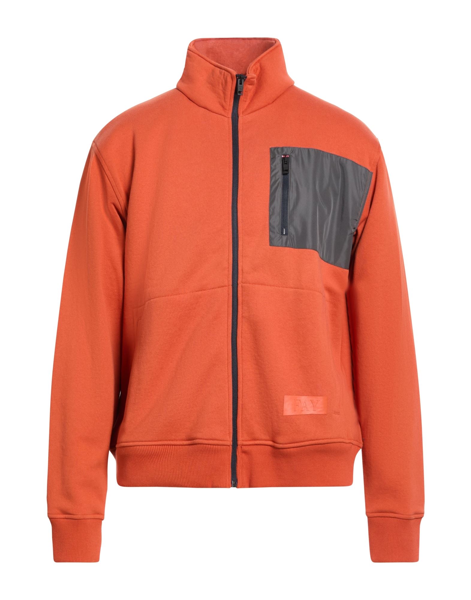 FAY Sweatshirt Herren Orange von FAY