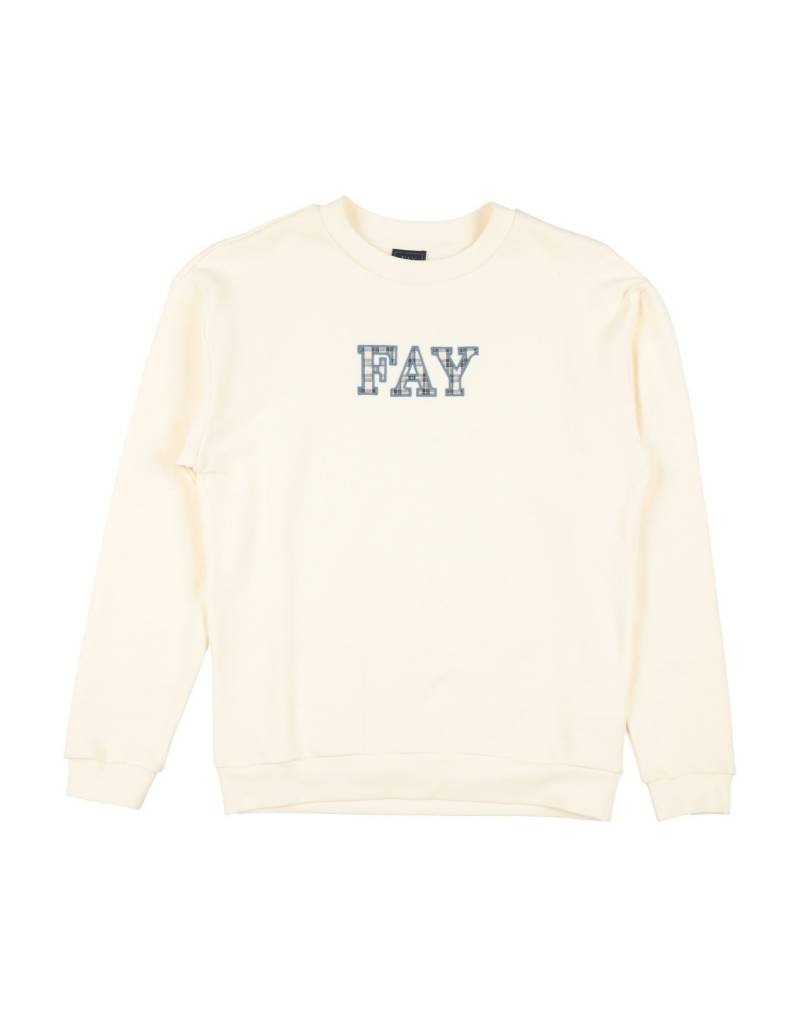 FAY Sweatshirt Kinder Elfenbein von FAY