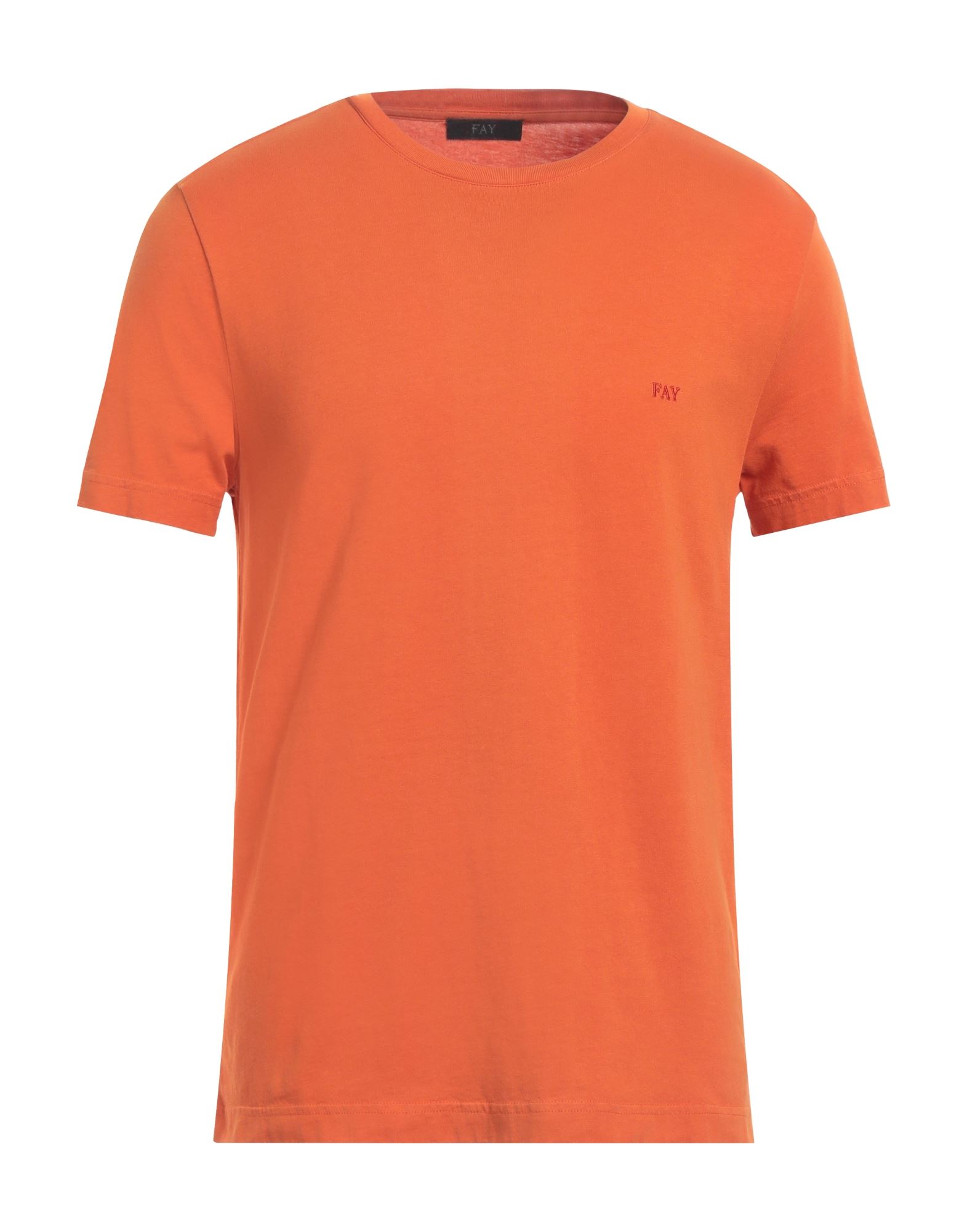 FAY T-shirts Herren Orange von FAY