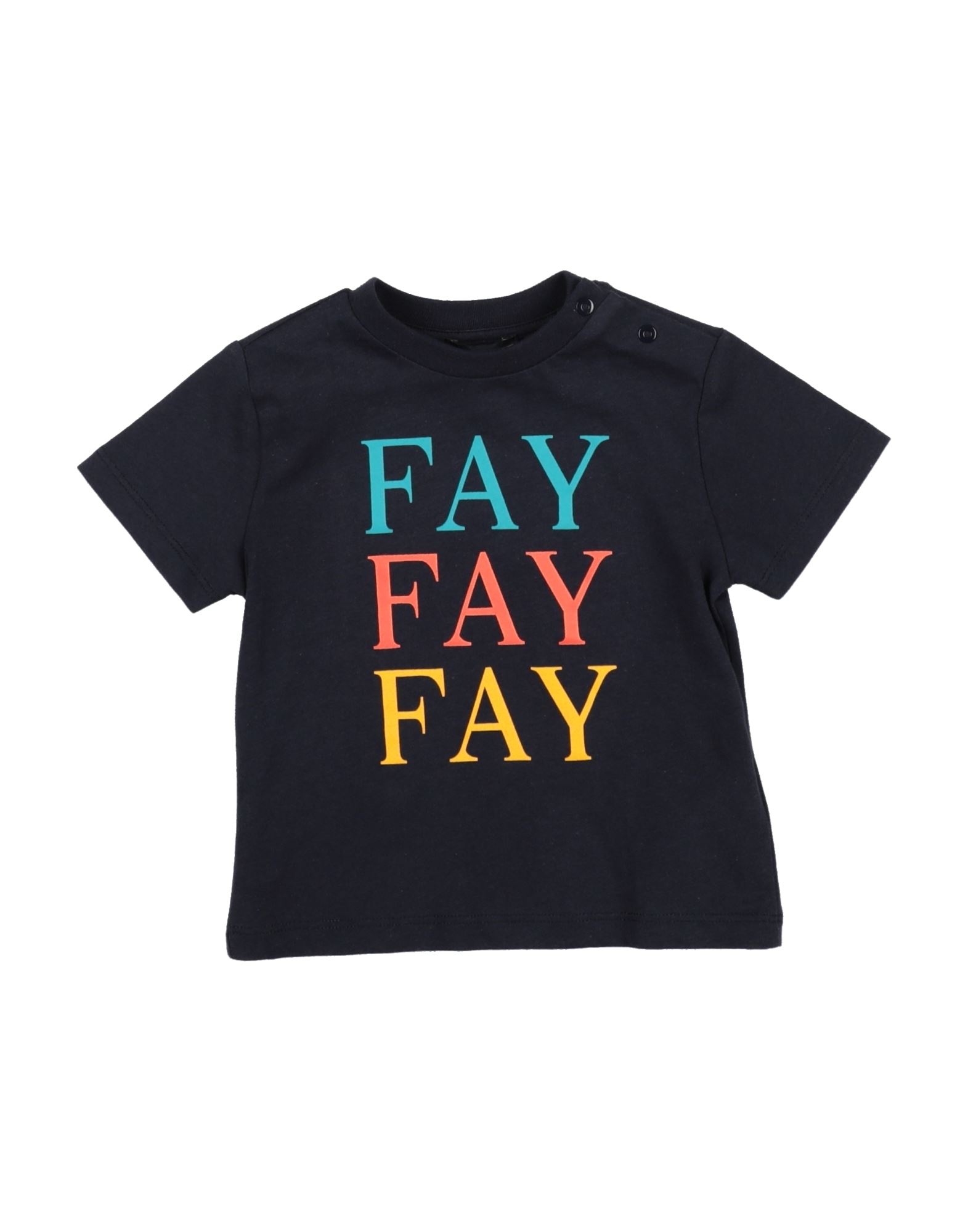 FAY T-shirts Kinder Blau von FAY