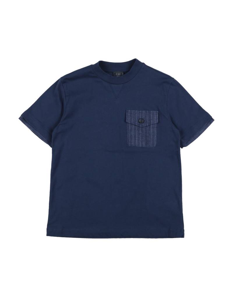 FAY T-shirts Kinder Marineblau von FAY