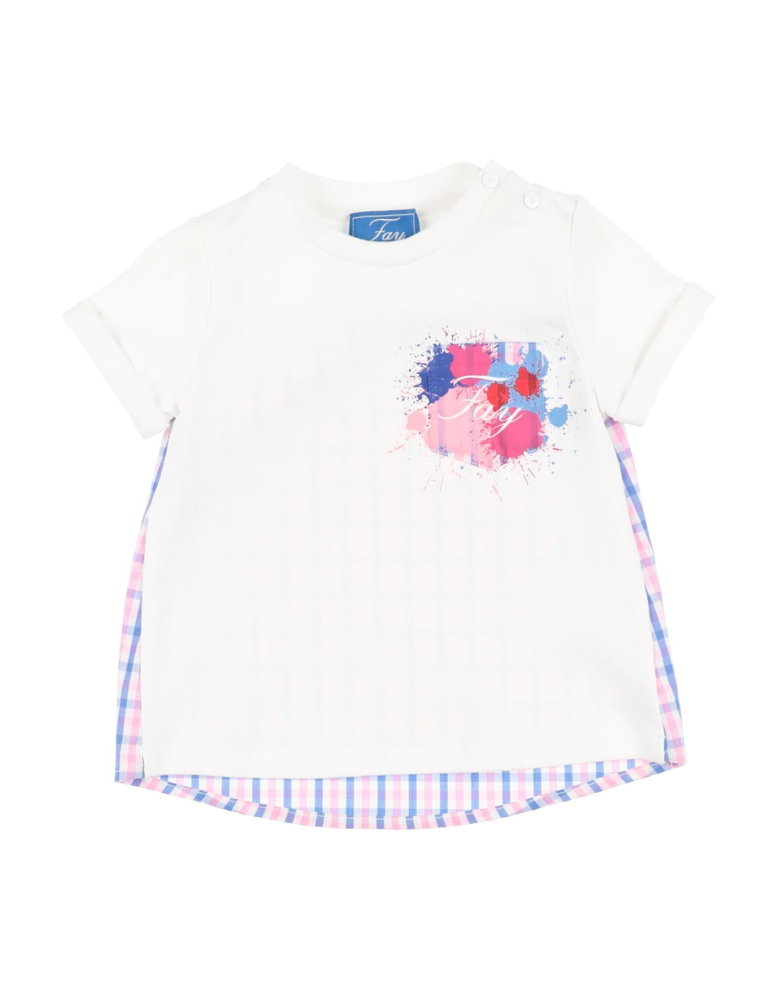 FAY T-shirts Kinder Weiß von FAY