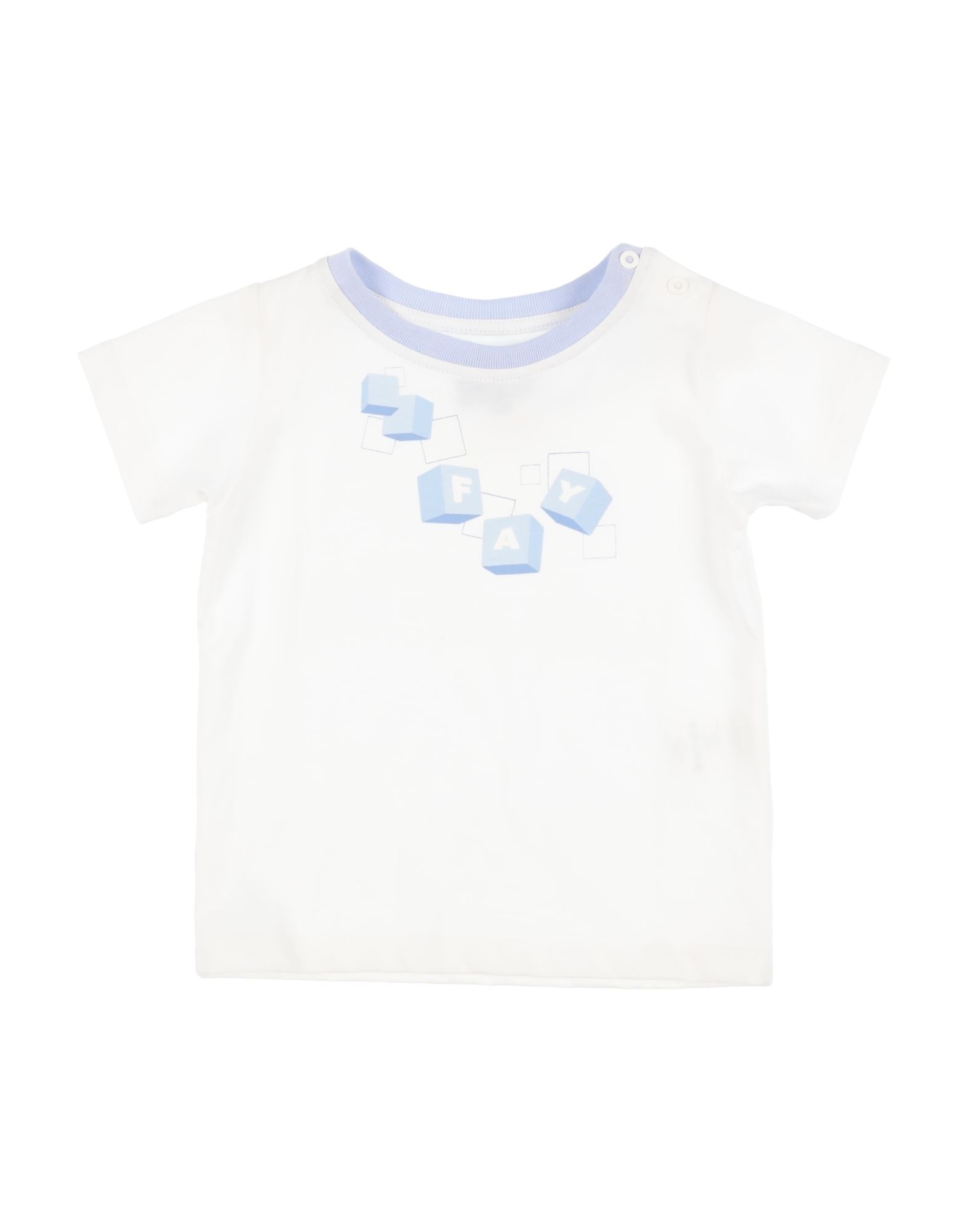 FAY T-shirts Kinder Weiß von FAY