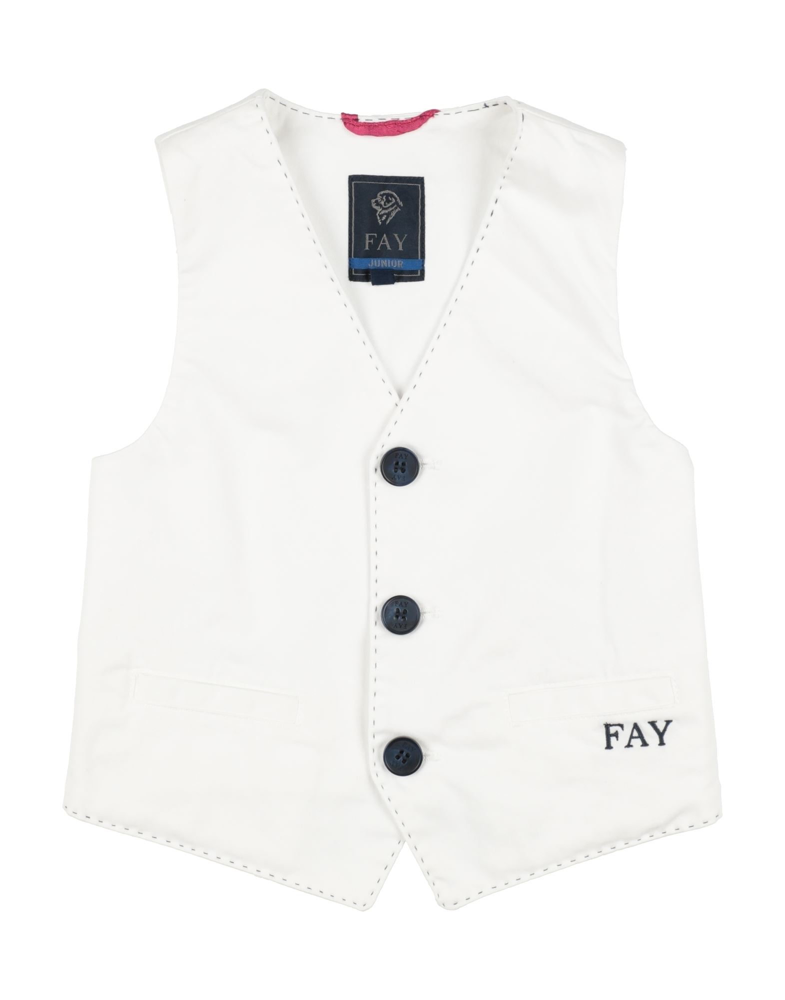 FAY Couture-weste Kinder Weiß FAY Couture-weste Kinder Weiß von FAY