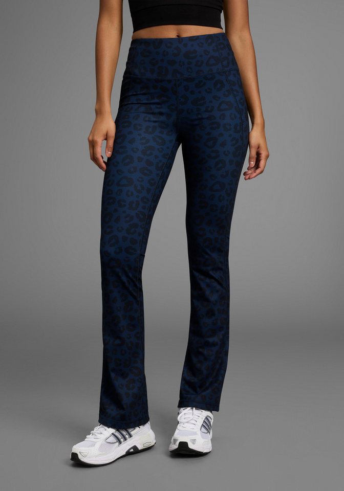 FAYN SPORTS Leggings Reflektor Logo-Print von FAYN SPORTS