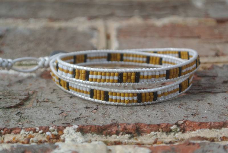 Doppeltes Miyuki-Wickelarmband Doppeltes Miyuki-Wickelarmband von FAleshandmade