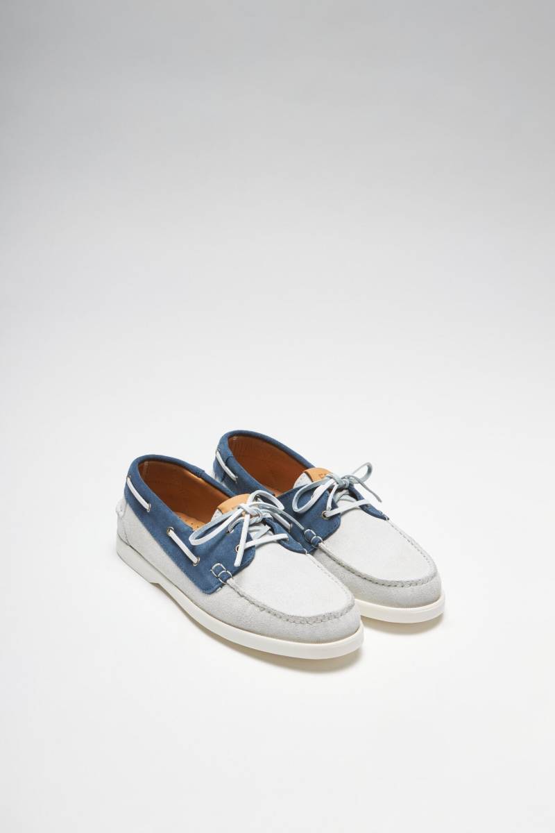 FB Fashion Boots CAPRI WAKA Damen Weiß Blau Bootschuh von FB Fashion Boots